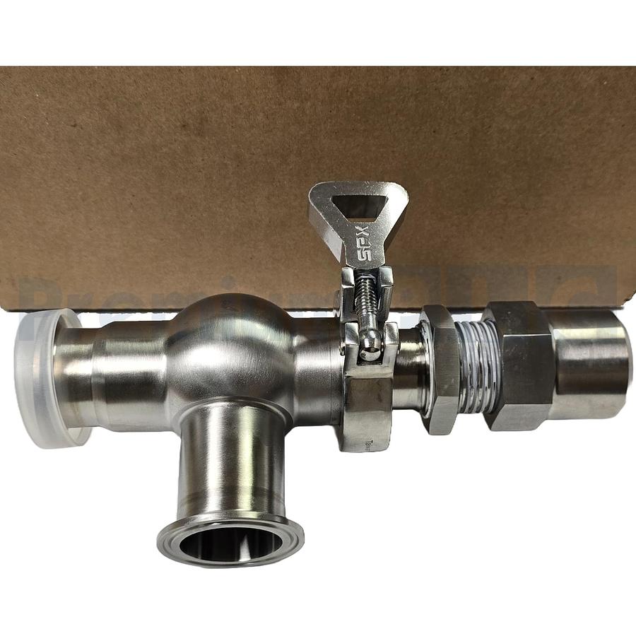 Used SPX / WAUKESHA 60RTMMP-1.5-316L-300 60R SERIES RELIEF VALVE MATL#: 0972683+ NSMP