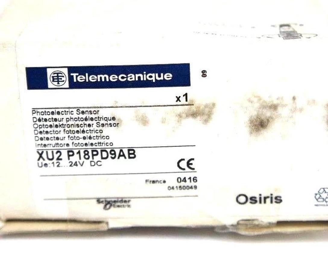 Used NIB TELEMECANIQUE XU2P18PD9AB PHOTOELECTRIC SENSOR UE:12..24VDC XU2-P18PD9AB