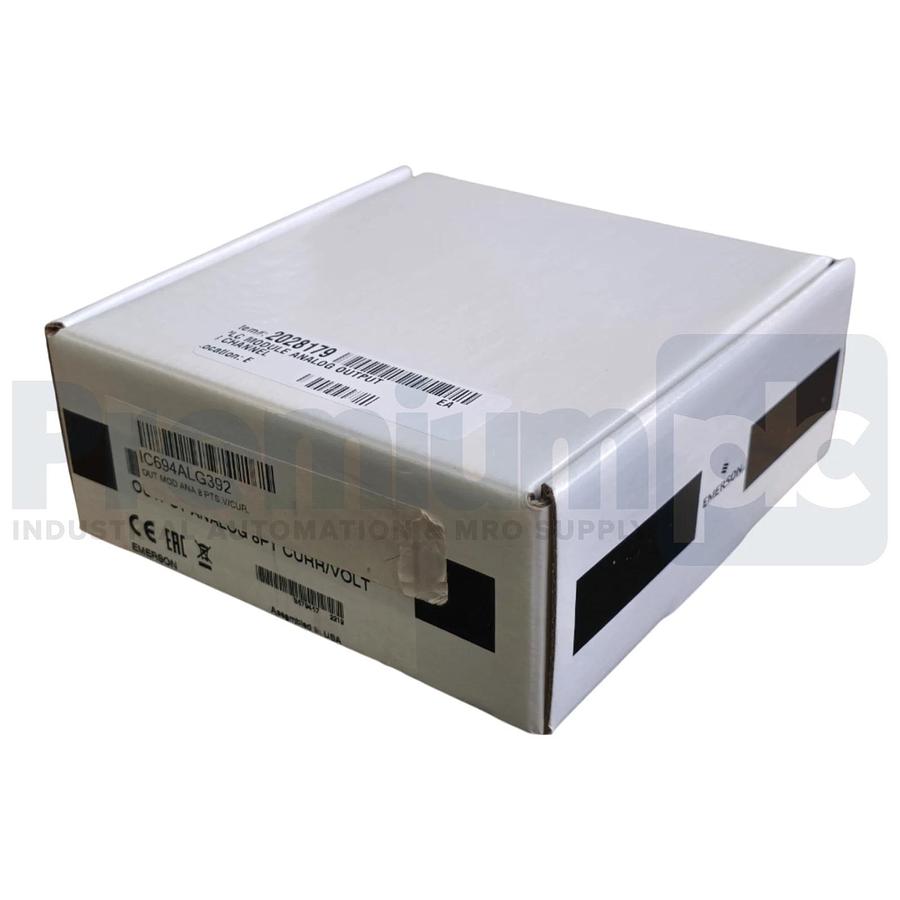 Used GE FANUC EMERSON IC694ALG392 PACSystems RX3i OUTPUT MODULE ANALOG 8PT NSFS