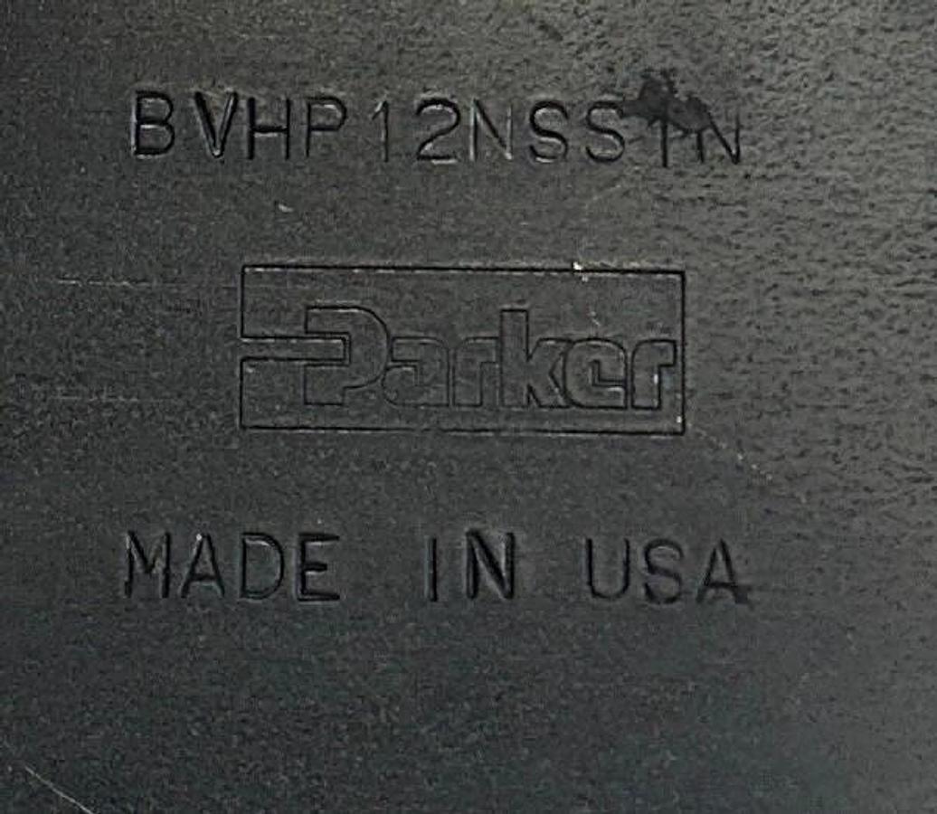 PARKER BVHP12NSS1N 2-WAY HIGH PRESSURE BALL VALVE BV SERIES 17-347 6000PSI NSNP