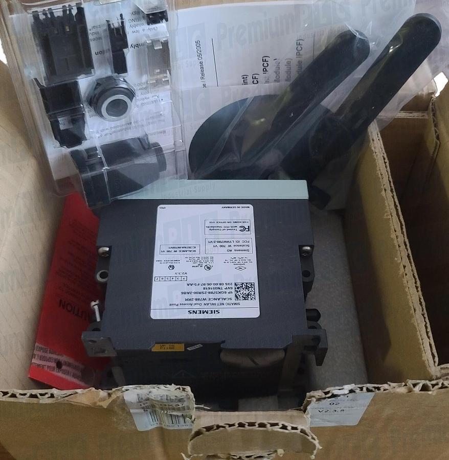 Used NEW SIEMENS 6GK5788-2SR00-2AB6 IWLAN DUAL ACCESS POINT SCALANCE W788-2RR