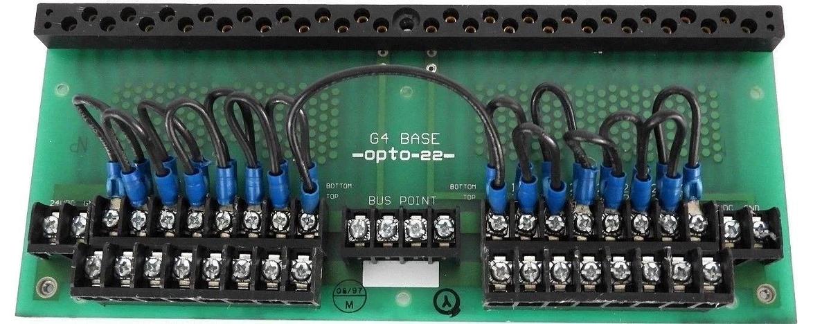Used OPTO 22 005158G1 PC BOARD G4 BASE 24VDC