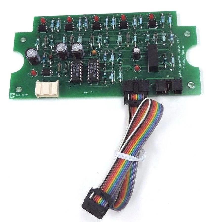 Used DELUXE TORONTO 4-0 51/06 FCT SOUND DAUGHTER BOARD REV. 2