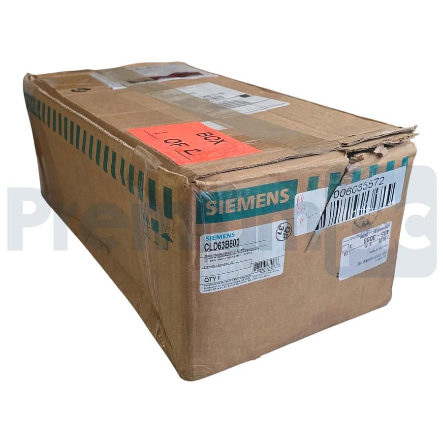 Siemens CLD63B600 Sentron Circuit Breaker 600A 600V 3-Pole LD Frame w/ Trip NSMP