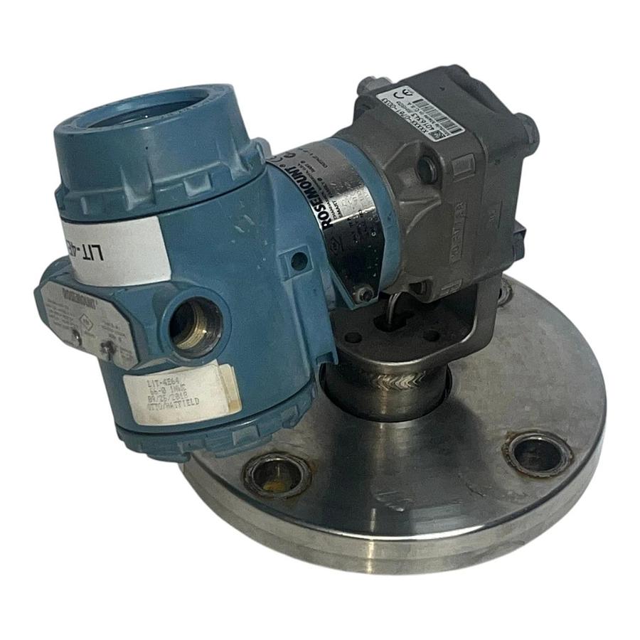 Rosemount 3051L3AC0FD22AAE5M5L4 Level Transmitter -  Kerkau 3 Inch 150 RF flange