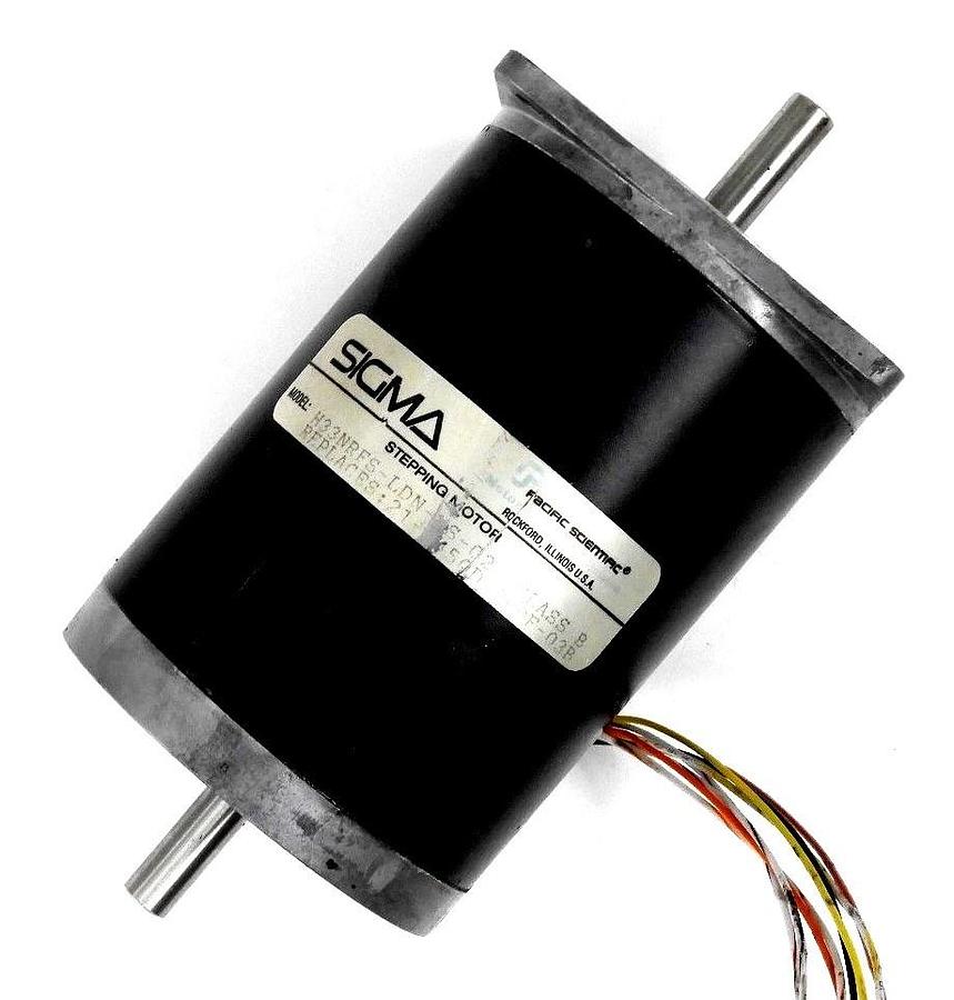 Used SIGMA PACIFIC SCIENTIFIC H33NRFS-LDN STEPPING MOTOR CLASS B H33NRFSLDN