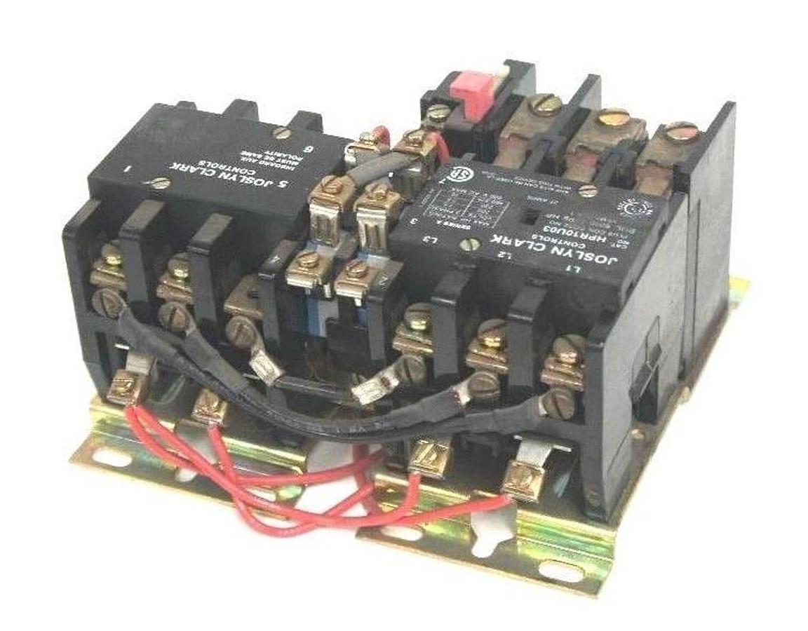 Used JOSLYN CLARK CONTROLS HPR10U03 STARTER, SERIES A