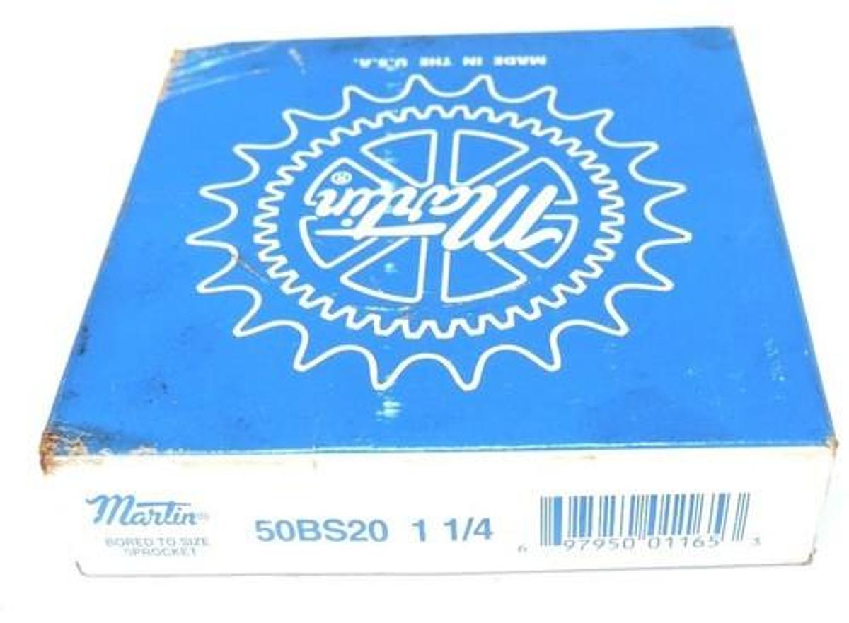 NIB MARTIN 50BS20114 SPROCKET 50BS20 1 1/14
