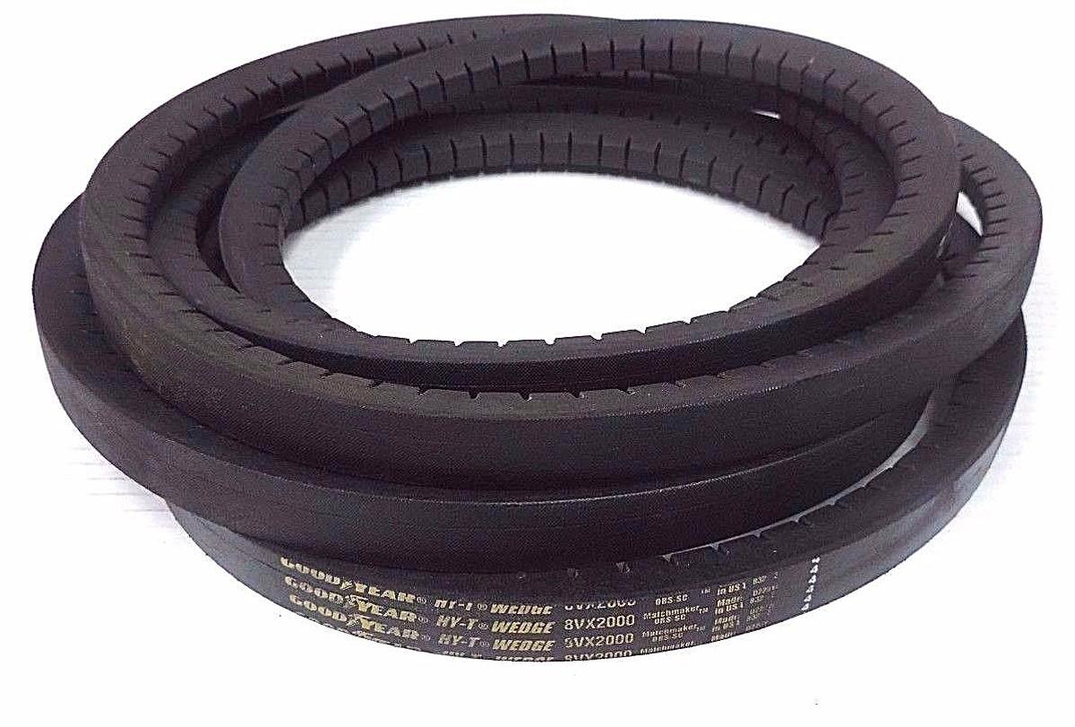 Used NEW GOODYEAR 8VX2000 HY-T WEDGE MATCHMAKER BELT 1INCH WIDE 200INCH OC COGGED
