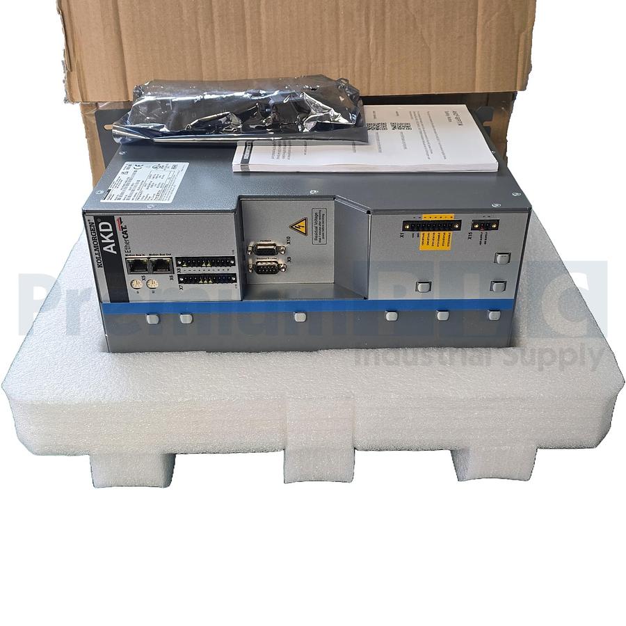 Used KOLLMORGEN AKD-P04807-NBEC-E000 AKD SERIES AC SERVO DRIVE EtherCAT COMM. NSMP
