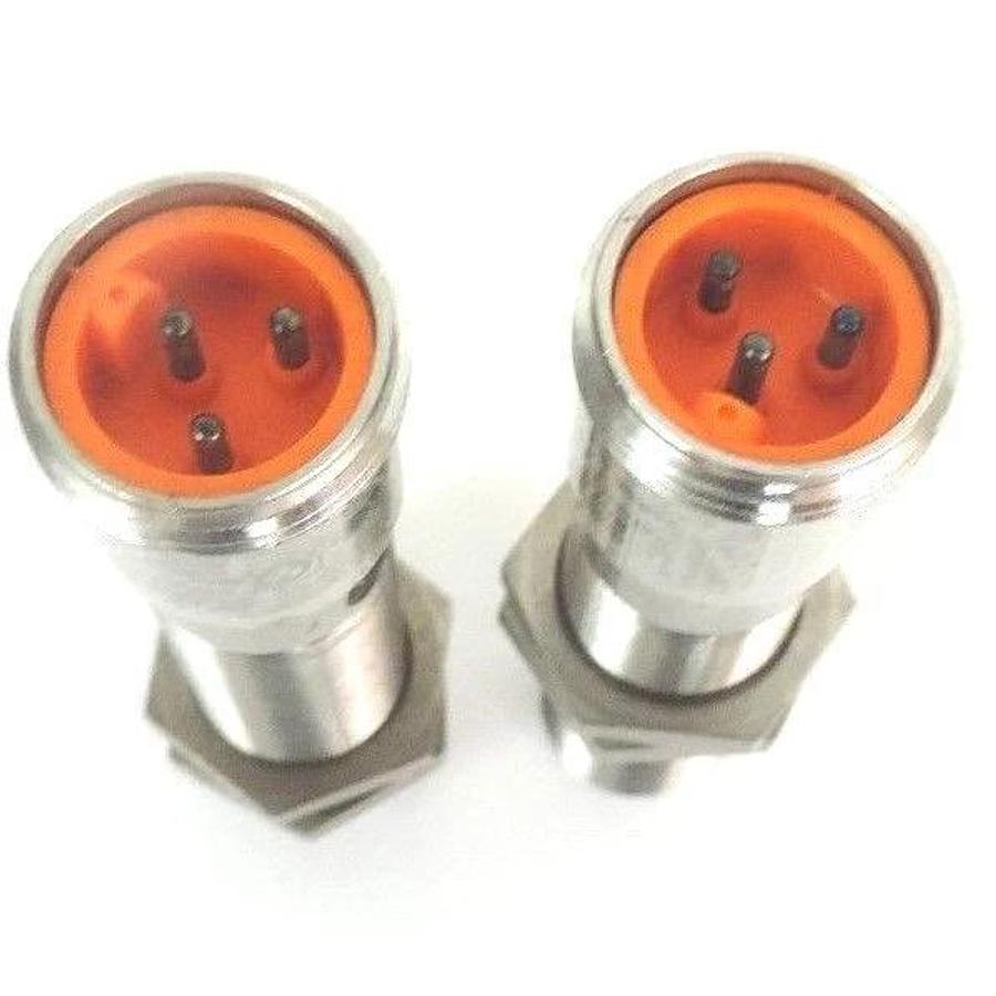 Used LOT OF 2 CUTLER-HAMMER E57MAL18A2B1 PROXIMITY SENSORS SERIES E1, 20-250VAC