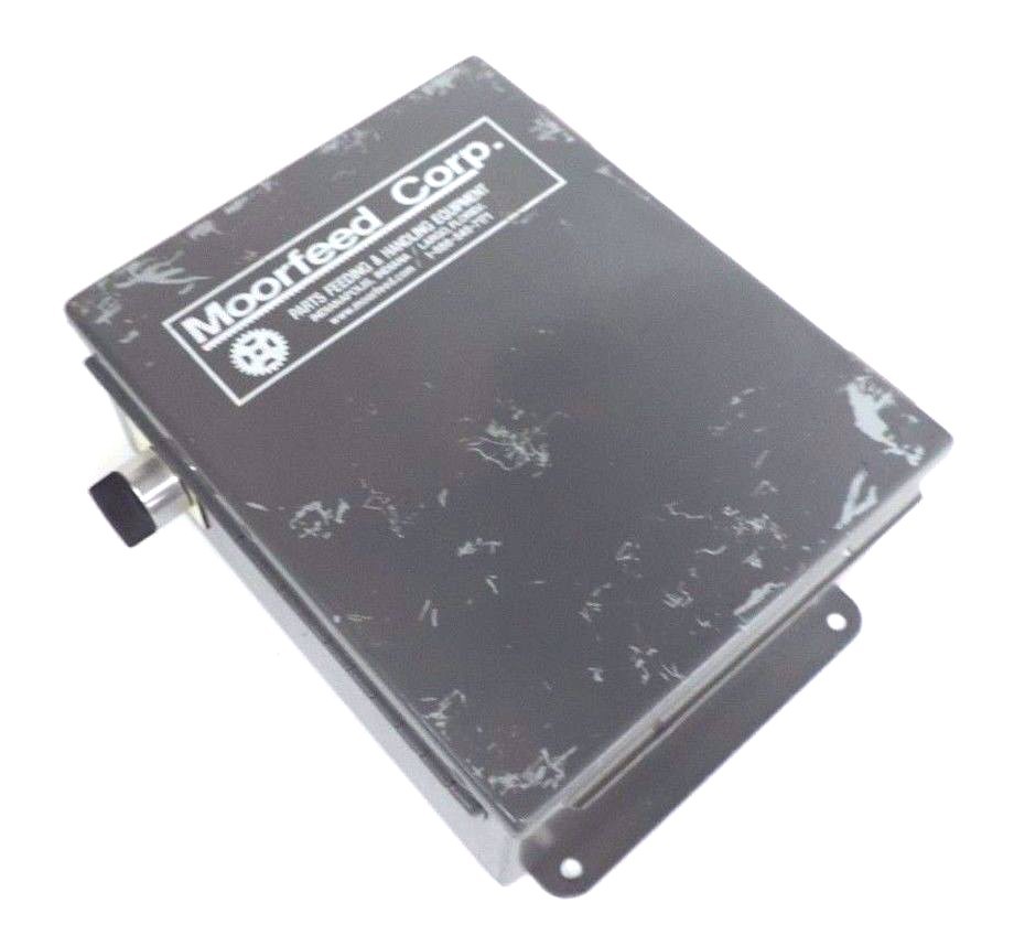 Used NEW MOORFEED CORP. 441026 CONTROL PANEL A-1008CH ENCLOSURE