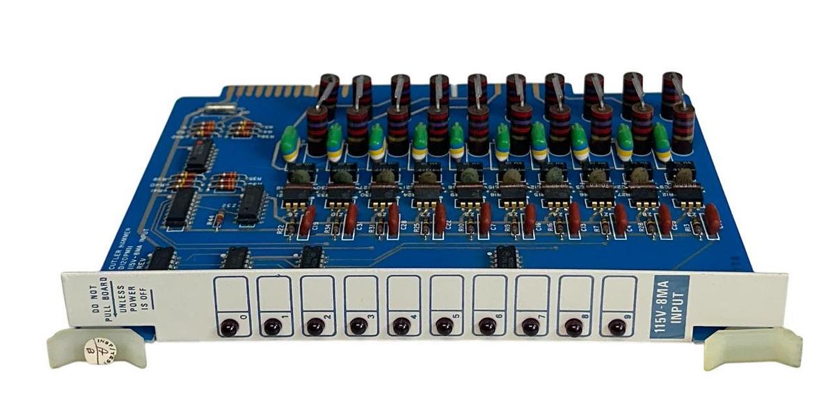Used CUTLER-HAMMER D120PM11 INPUT MODULE 115V-8MA PMII D120PMII USNP