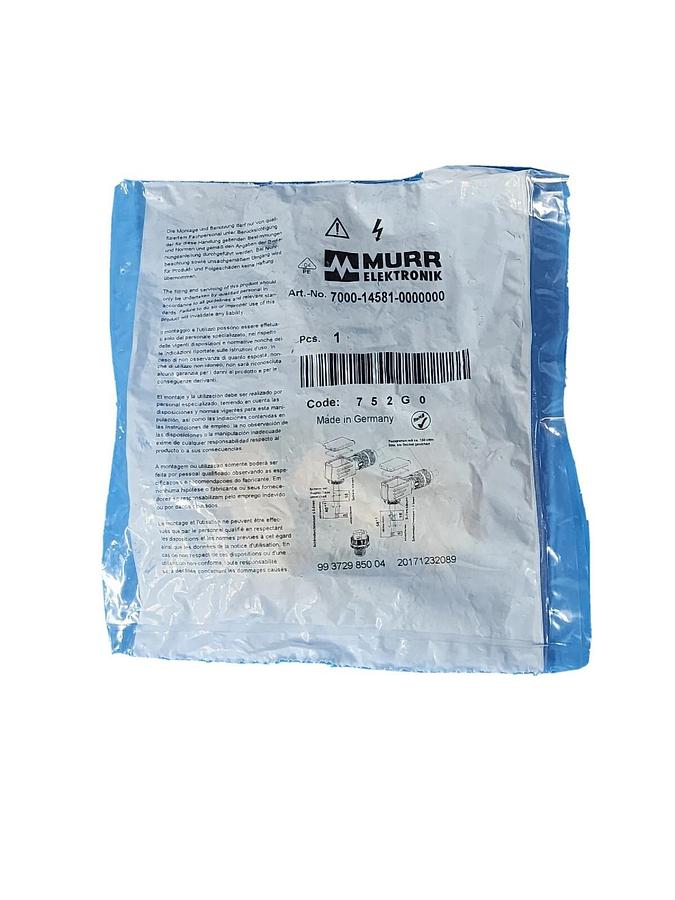 Used NEW MURR ELEKTRONIK 7000-14581-0000000 FIELD WIREABLE ETHERNET CONNECTOR