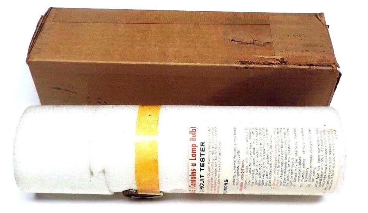 Used NIB GENERAL ELECTRIC MCT MERCURY CIRCUIT TESTER