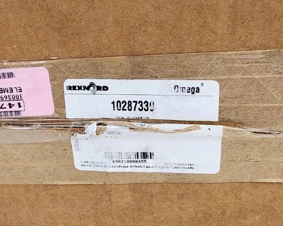 NIB REXNORD 10287339 OMEGA E SERIES COUPLING