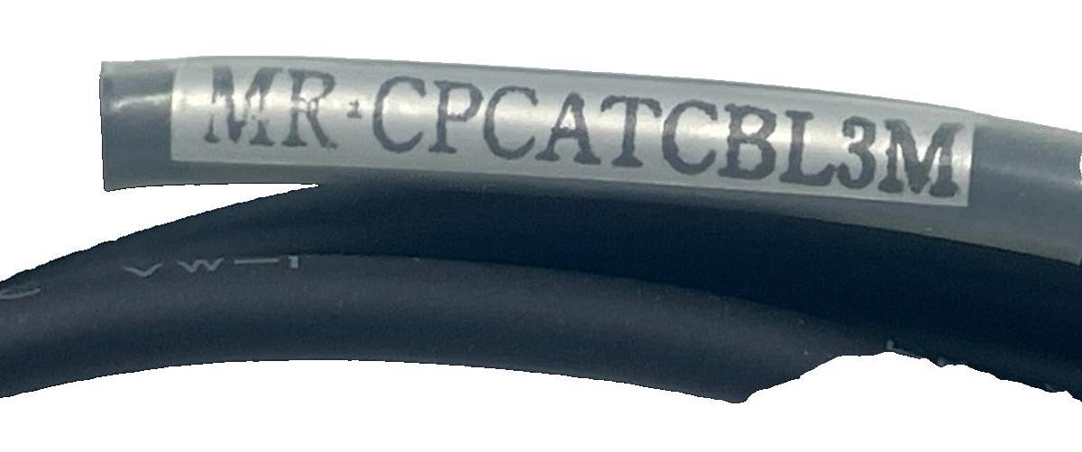 Used Mitsubishi MR-CPCATCBL3M PC Communication Cable 3M f- MR-J2S / MR-J2 Servo Drive