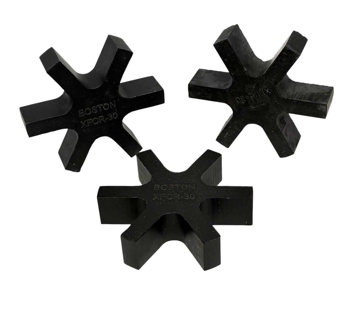 Used LOT OF 3 NEW BOSTON GEAR XFCR-30 SPIDER INSERT COUPLINGS XFCR30