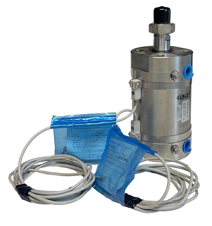 Used NEW SMC CDG5BA100TNSR-50-G5BAL / CDG5BA100TNSR50G5BAL CYLINDER W/ SWITCH NSNP