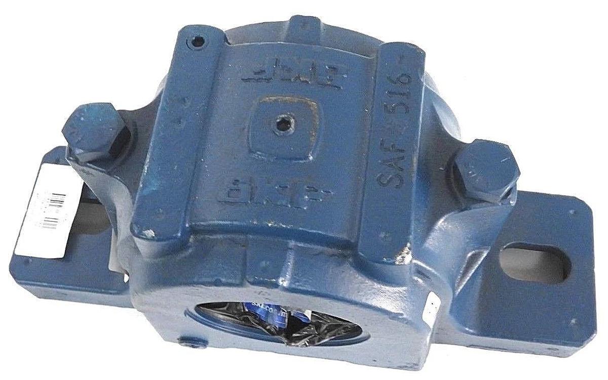NEW SKF SAF516 PILLOW BLOCK HOUSING 2-11/16IN BORE, SAF-516