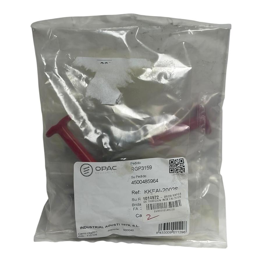 Opac Kakuta KKFAI-2002S Stainless Steel Latch Toggle Clamp 320kg Lot of 2 New