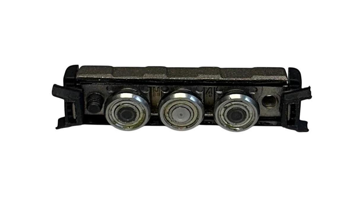 Used ROLLON NT18 CAM GUIDED U-SHAPED CARRIAGE RAIL 3-ROLLER 18mm NOMINAL DIA USMP