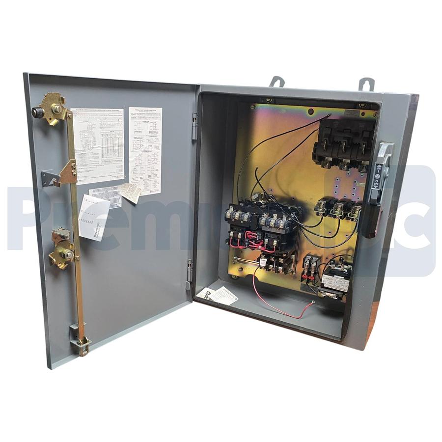 Used Allen Bradley 506-AJB-6P-24R /F Nema Size 0 Rvsg Combination Starter Disconnect