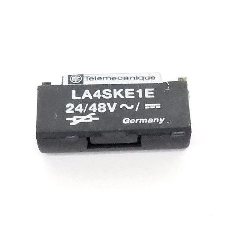 Used TELEMECANIQUE LA4SKE1E SUPPRESSOR 24/48V~
