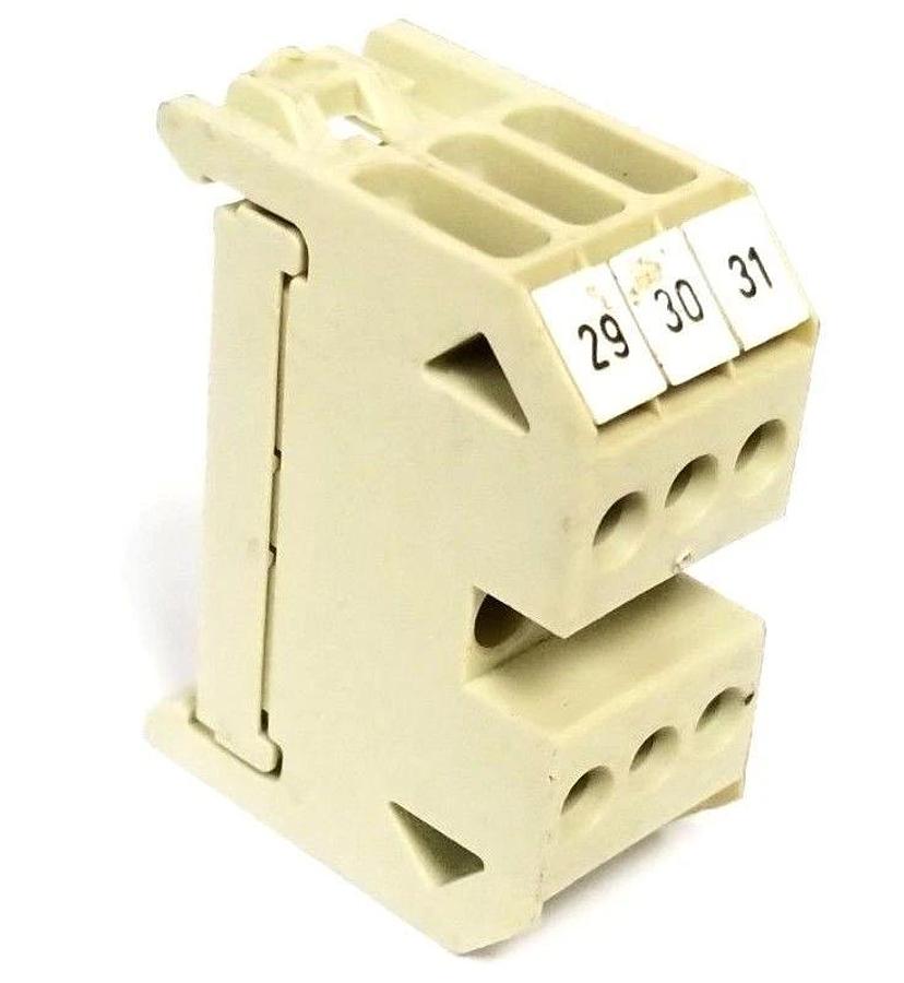 Used SIEMENS 8WA1-301 TERMINAL BLOCK 3 2,5MM VDE750V 8WA1301