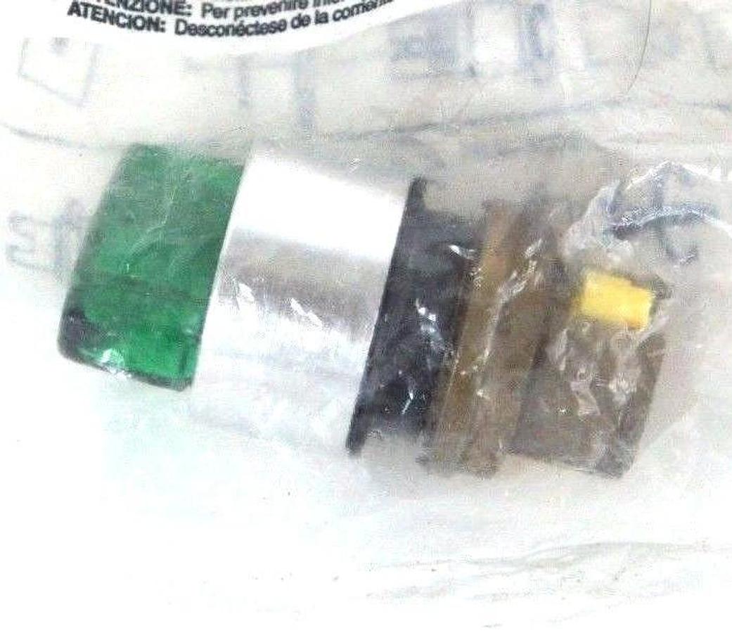 Used NIB ALLEN BRADLEY 800EM-LSL33 ILLUMINATED SELECTOR SWITCH SER A GREEN 800EMLSL33