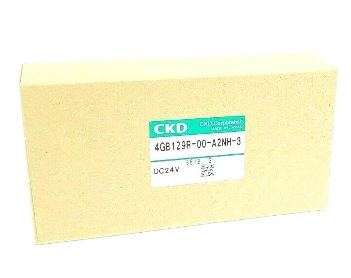 Used NIB CKD 4GB129R-00-A2NH-3 PILOT VALVE DC24V 4GB129R00A2NH3
