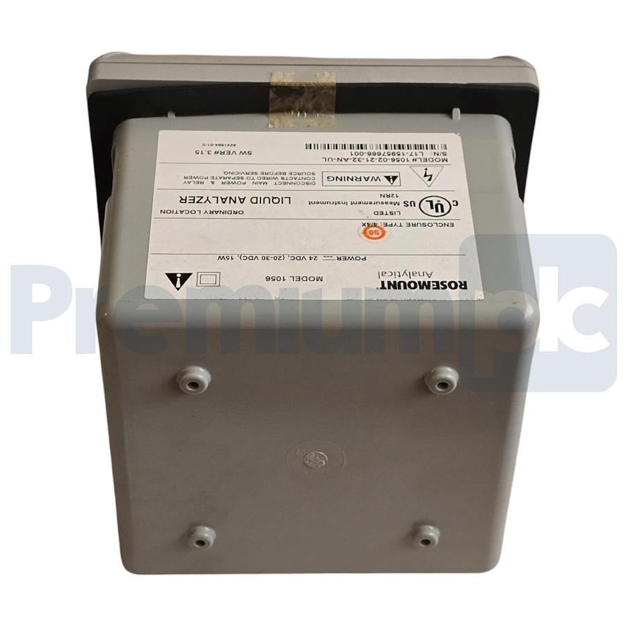 Used Emerson Rosemount 1056-02-21-32-AN-UL Dual Input Liquid Analyzer 24VDC NSNP
