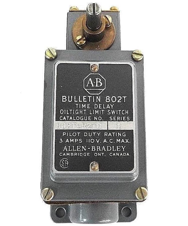 Used NIB ALLEN BRADLEY 802T-R2TD SER. 1 LIMIT SWITCH W/ Z-24811 OPERATING HEAD