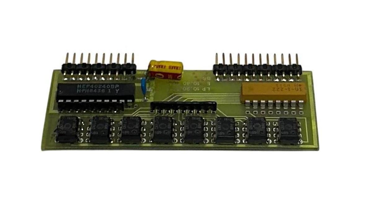 Used IE INDUSTRIE ELECTRONIC LP 10.20.6016 / E 10.40.4061 BOARD PCB USNP