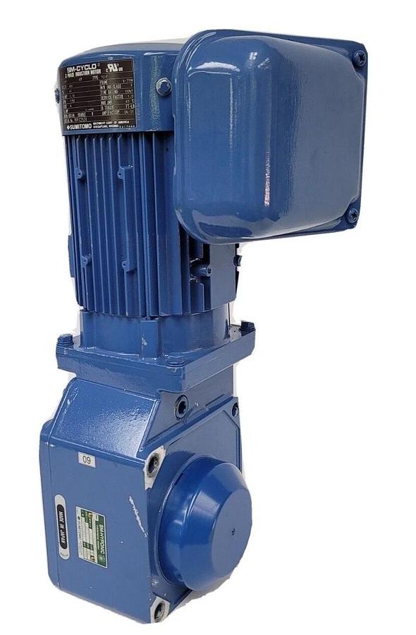 Used SUMITOMO RNYMS05-1320A-60 SM-HYPONIC GEARMOTOR TC-F SM-CYCLO 1/2HP 480V