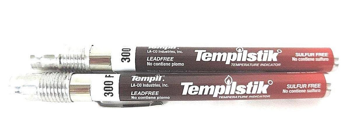 BOX OF 2 TEMPIL INC. 28026 TEMPILSTIK TEMPERATURE INDICATORS 300°F / 149°C