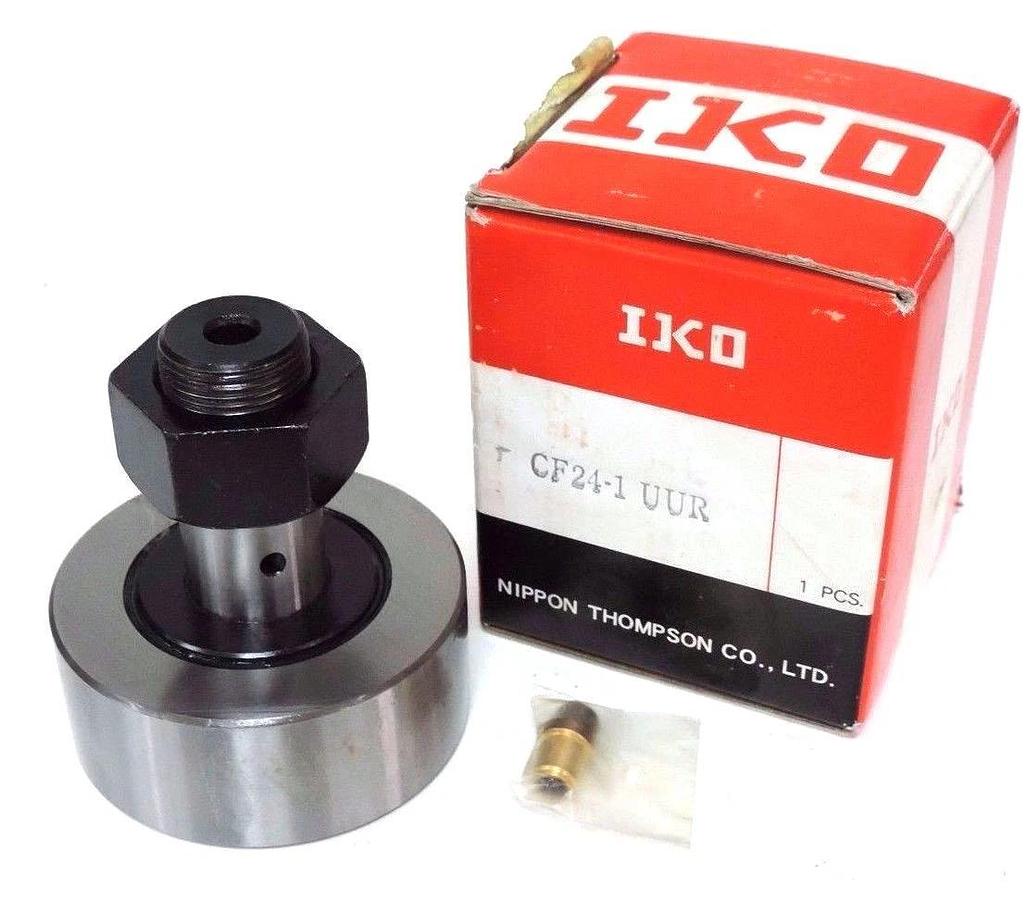 Used NIB IKO CF24-1 UUR CAM FOLLOWER TYPE CF, CF241, CF241UUR