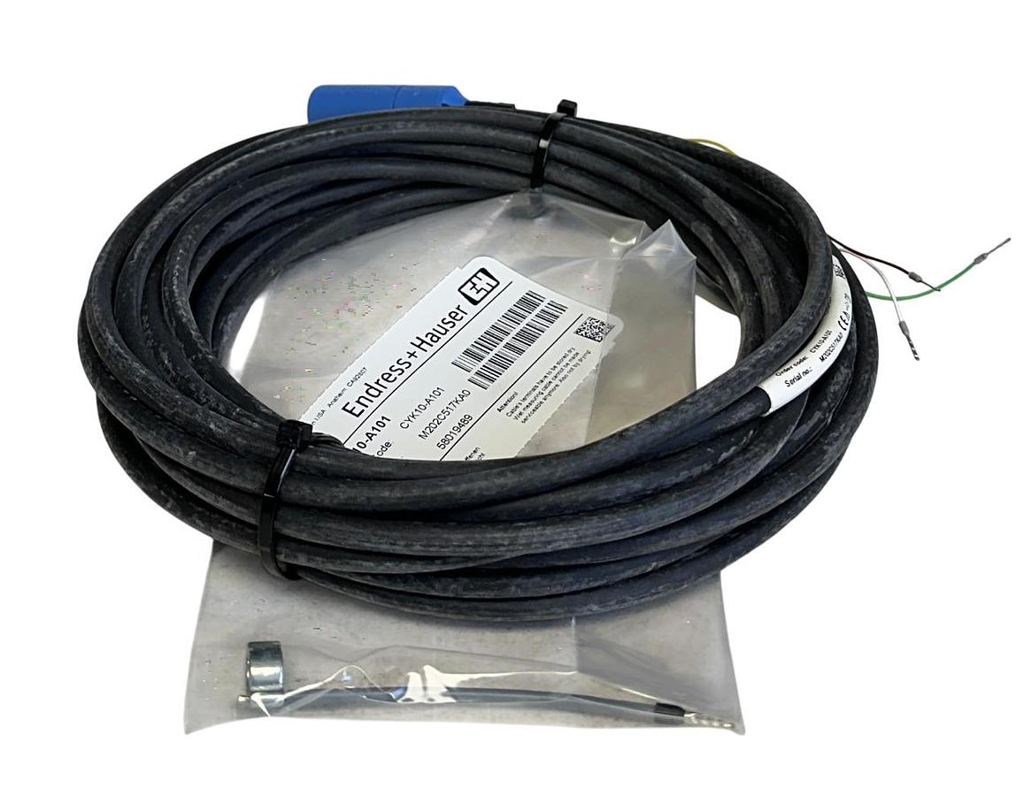 Used ENDRESS+HAUSER CYK10-A101 / 58019489 DIGITAL MEASURING CABLE CYK10A101 NSNP