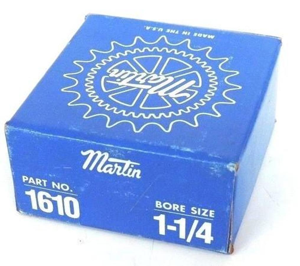 NIB MARTIN 1610-1-1/4 BUSHINGS 1610114 1-1/4IN-BORE 1/4X1/8IN-KW