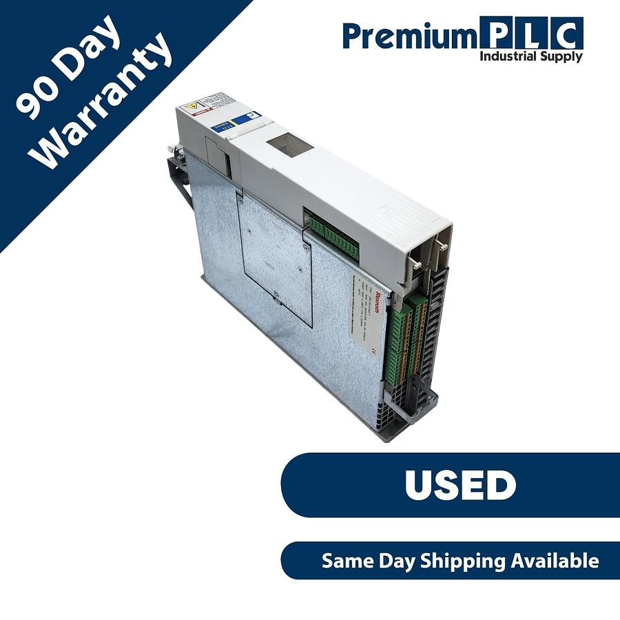 Used REXROTH INDRAMAT DKC03.3-040-7-FW ECO DRIVE SERVO AMPLIFIER R911279428 W/ENCODER