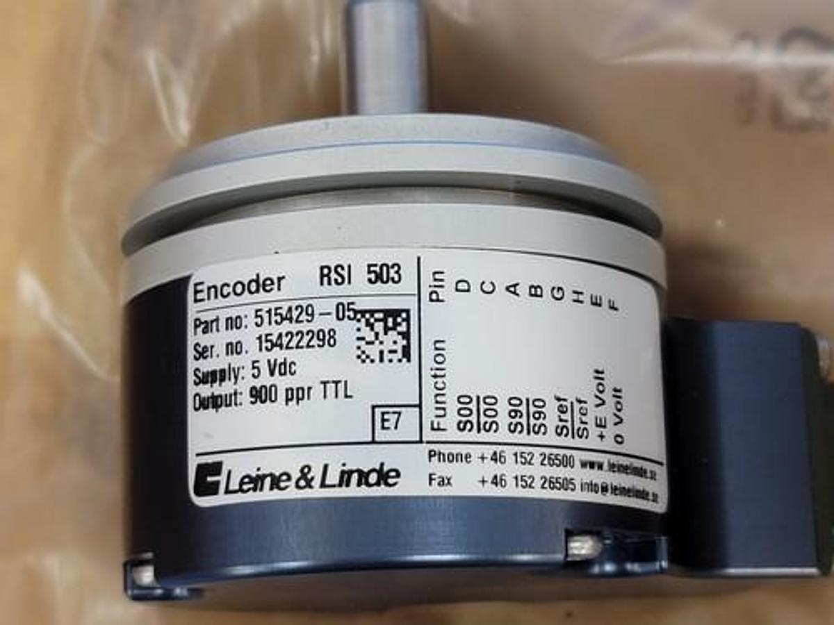 Used NEW LEINE & LINDE 515429-05 ENCODER 5VDC 900ppr 51542905