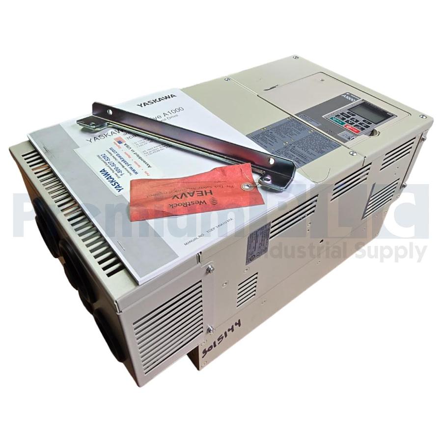 Used NEW YASKAWA CIMR-AU4A0072FAA REV. E A1000 SERIES AC DRIVE VFD 50HP 480V NSNP