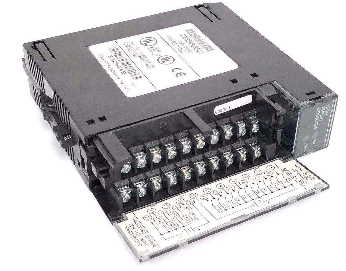 Used GE FANUC IC693APU300J HIGH SPEED COUNTER MODULE