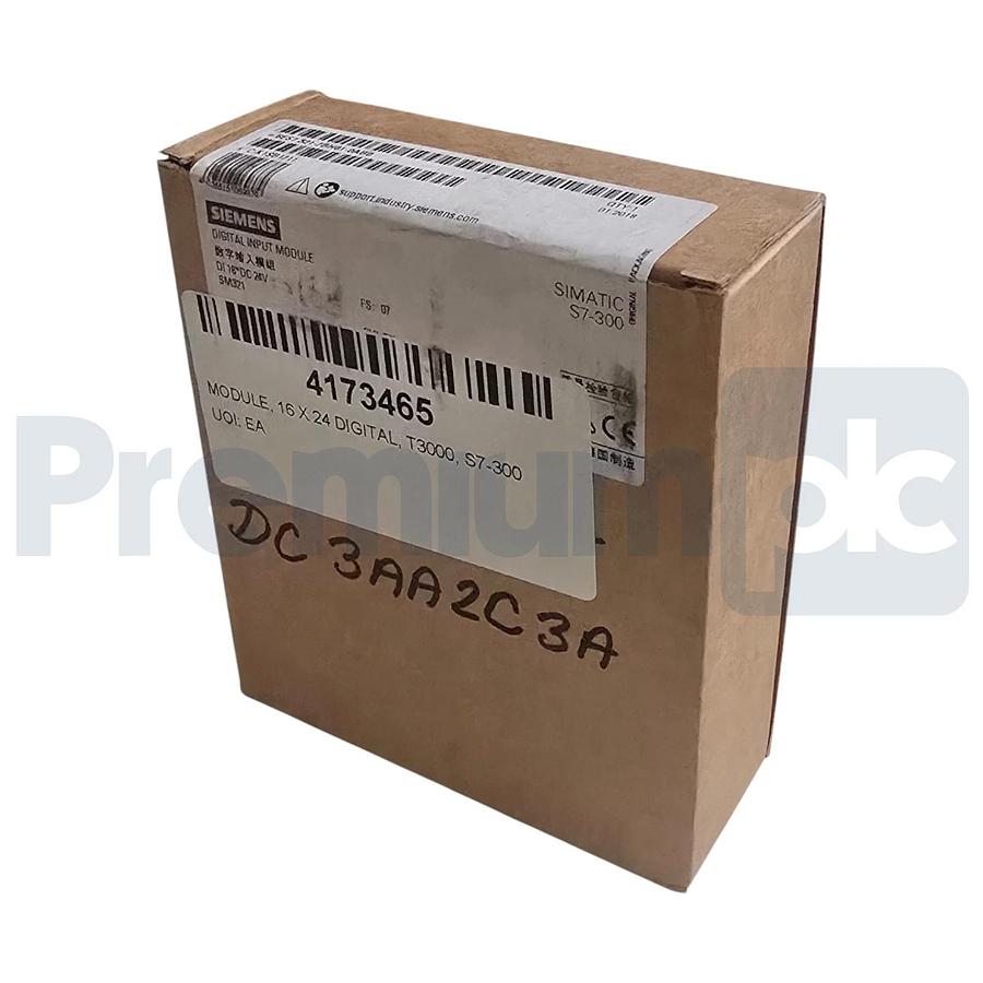 Used Siemens 6ES7321-7BH01-0AB0 SIMATIC S7-300 Digital Input SM 321 16 DI 24V DC NSFS