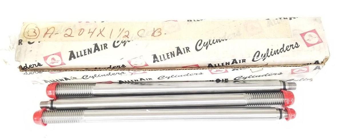 Used LOT OF 3 NEW ALLENAIR A-204 X 1-1/2 CYLINDER RODS