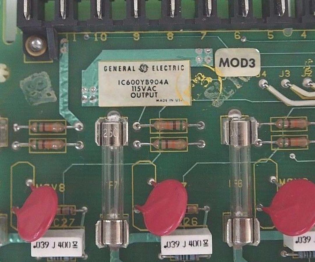 Used GE FANUC IC600YB904A 115VAC OUTPUT MODULE 44B712840-002/4 REPAIRED