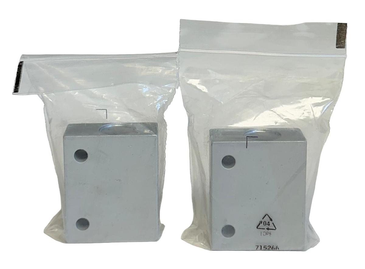 Used 2 NEW FESTO OS-1/4-B / 6682 OS SERIES OR PNEUMATIC GATE VALVES 1-10BAR NSMP