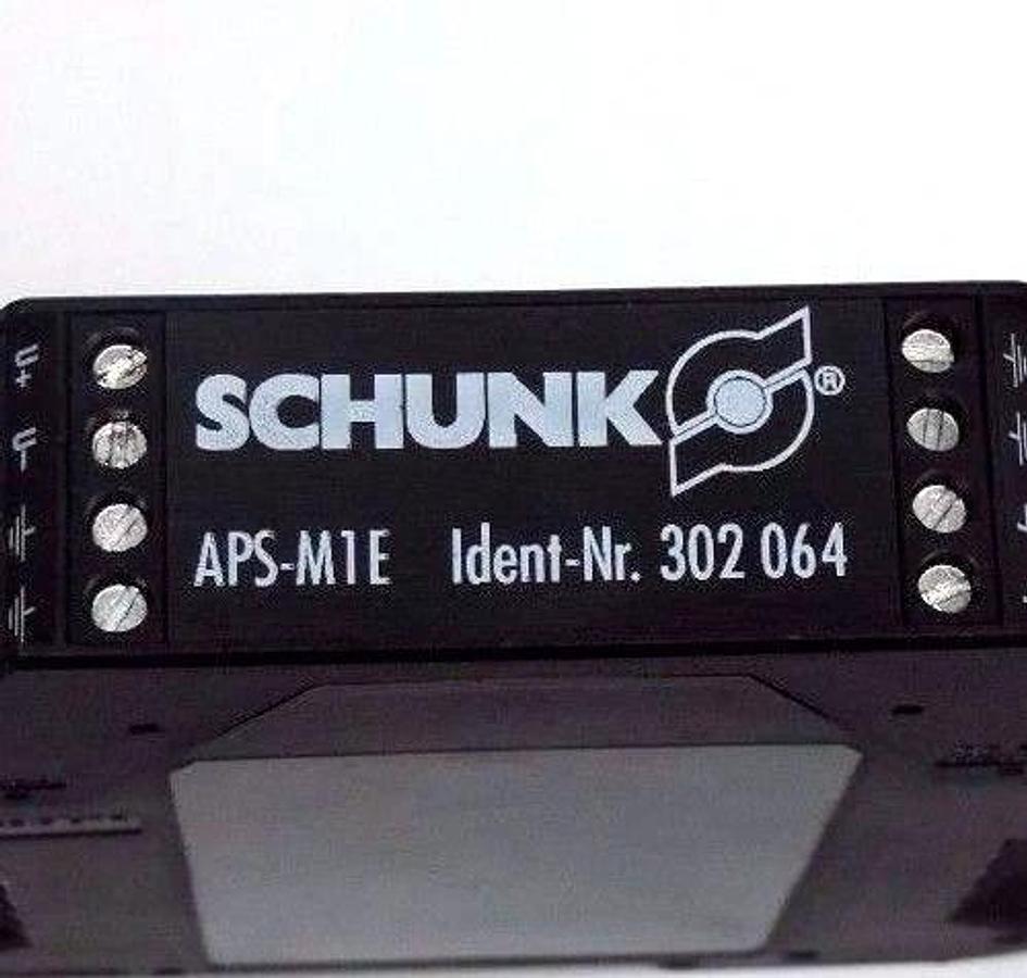 Used SCHUNK APS-M1E ANALOG POSITION PROCESSOR 302-064 APSM1E 302064