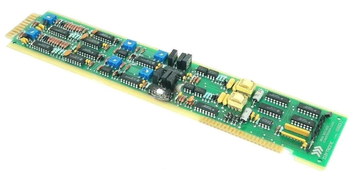 Used DAYTRONIC 10A63-2 DUAL VOLTAGE CONDITIONER CARD 73701.5 10A632 (FOR PARTS)