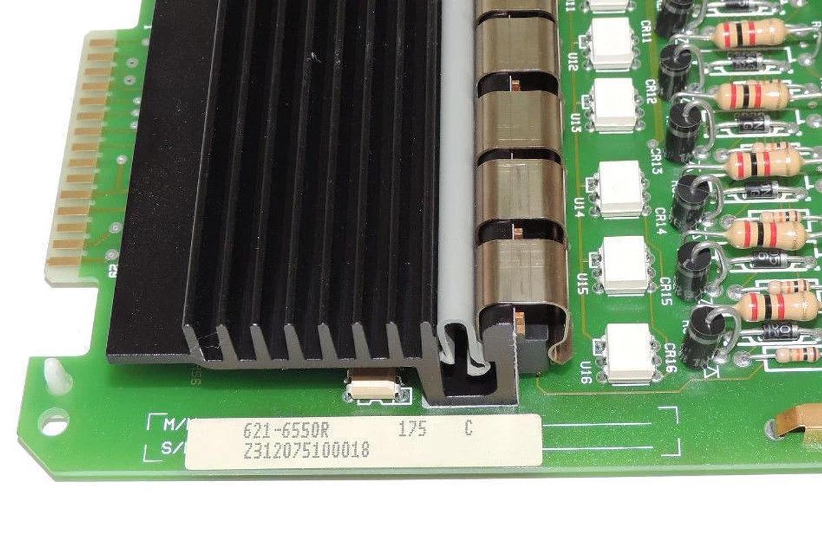 Used HONEYWELL 621-6550R OUTPUT MODULE 24VDC 6216550R